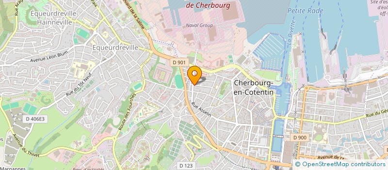 localisation de l'entreprise SCI LABCOS à CHERBOURG-EN-COTENTIN
