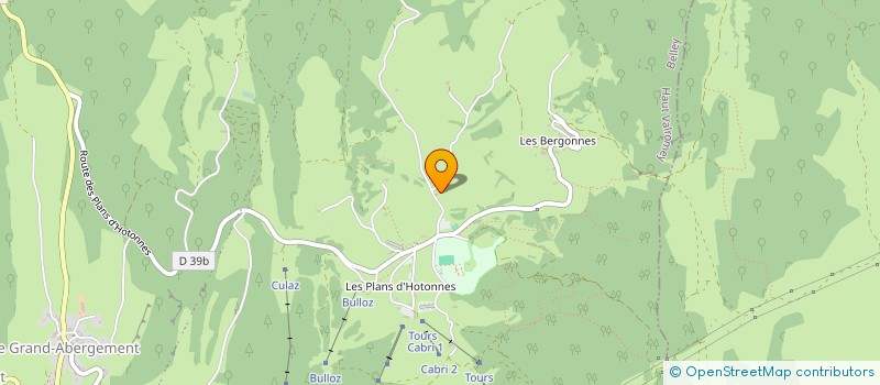 localisation de l'entreprise SCI LABE  HAUT VALROMEY