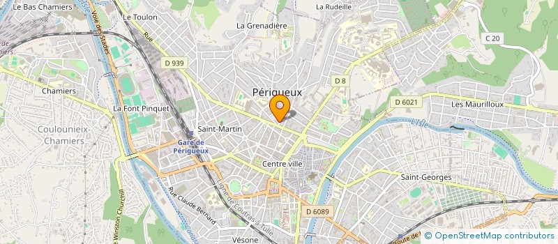 localisation de l'entreprise SCI LABEAB à PERIGUEUX