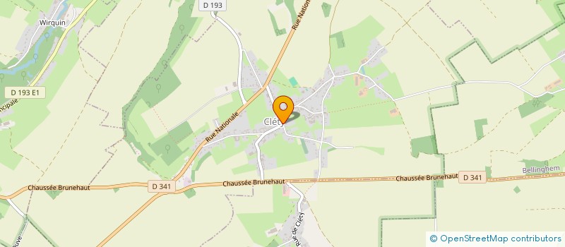 localisation de l'entreprise SCI LABEC  CLETY