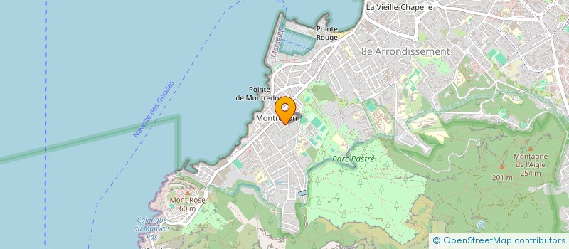 localisation de l'entreprise SCI LABEIL  GEMENOS