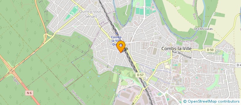 localisation de l'entreprise SCI LABEL PIERRE  COMBS-LA-VILLE