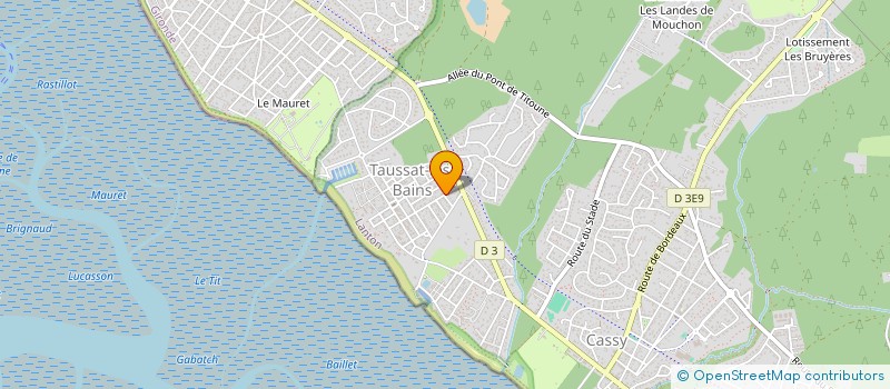 localisation de l'entreprise SCI LABELCAZ  LANTON