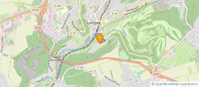 localisation de l'entreprise SCI LABEMA à LONGWY