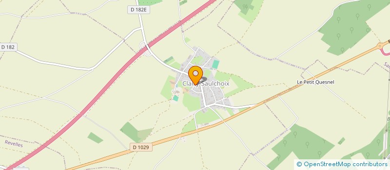 localisation de l'entreprise SCI LABEMOL  CLAIRY-SAULCHOIX