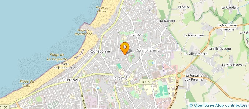 localisation de l'entreprise SCI LABENOIT  SAINT-MALO