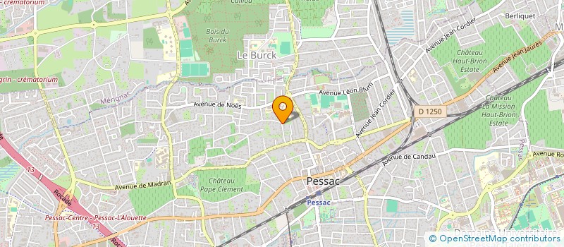 localisation de l'entreprise SCI LABESQUE à PESSAC