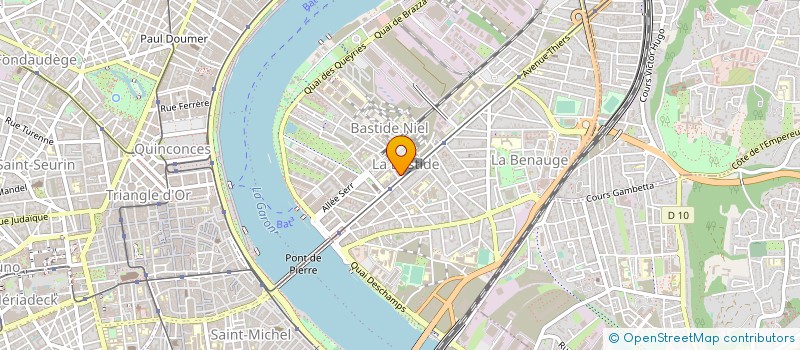 localisation de l'entreprise SCI LABEYRIE à BORDEAUX