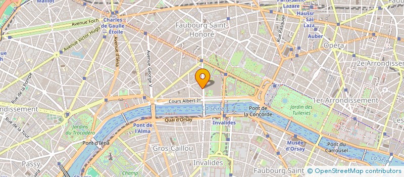 localisation de l'entreprise SCI LABINVEST  PARIS