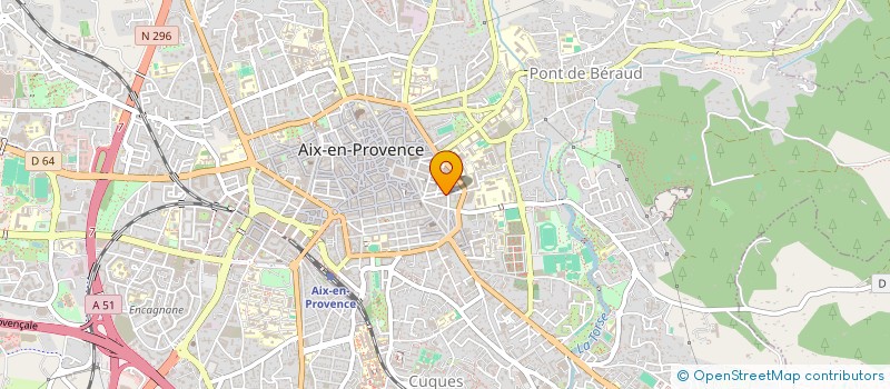 localisation de l'entreprise SCI LABIO CENTRAIX à AIX-EN-PROVENCE