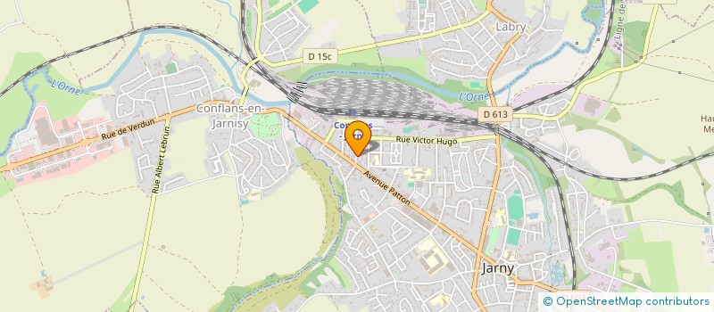 localisation de l'entreprise SCI LABISSY  JARNY