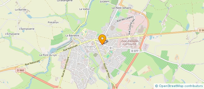 localisation de l'entreprise SCI LABMURS à LYS-HAUT-LAYON