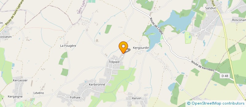 localisation de l'entreprise SCI LABO  GUERANDE