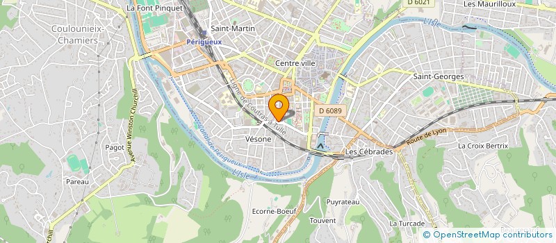 localisation de l'entreprise SCI LABO à PERIGUEUX