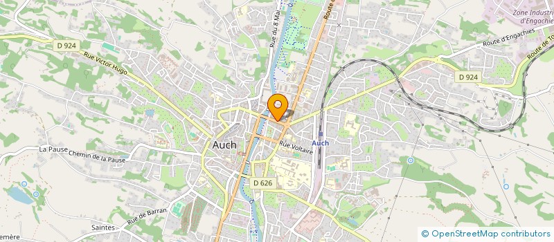 localisation de l'entreprise SCI LABO AVENUE ALSACE à AUCH