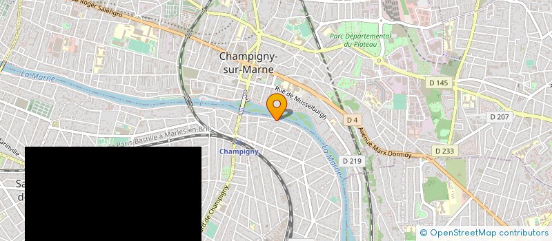 localisation de l'entreprise SCI LABO LES LINANDES A CERGY à SAINT-MAUR-DES-FOSSES