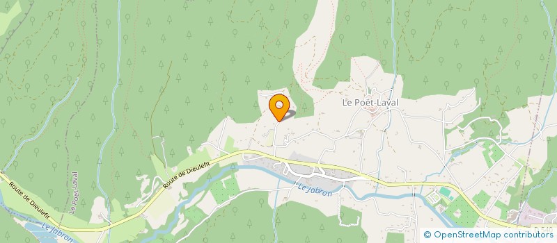 localisation de l'entreprise SCI LABOBINE  GRIGNAN