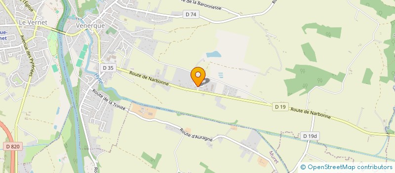 localisation de l'entreprise SCI LABOGAMU à VENERQUE