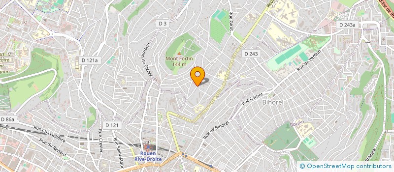 localisation de l'entreprise SCI LABOMED à BOIS-GUILLAUME