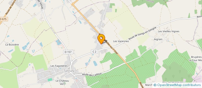 localisation de l'entreprise SCI LABONNE  SASSAY