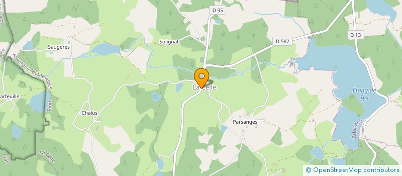 localisation de l'entreprise SCI LABONNE MONNERON  GIAT