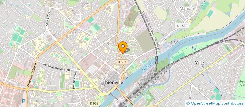 localisation de l'entreprise SCI LABORATOIRE à THIONVILLE