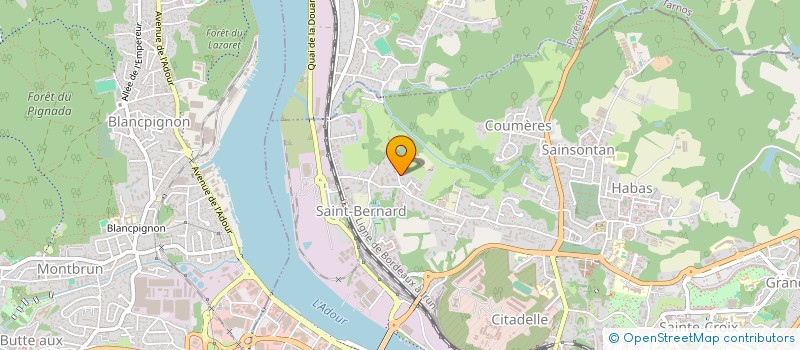 localisation de l'entreprise SCI LABORDE à BAYONNE