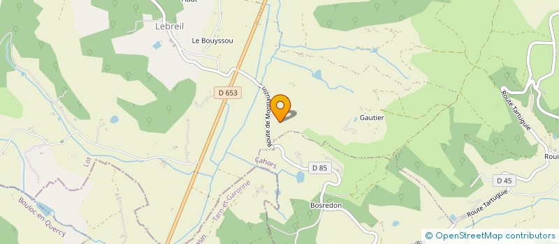 localisation de l'entreprise SCI LABORDE NEUVE  MONTCUQ-EN-QUERCY-BLANC