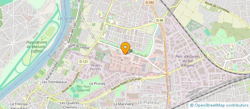 localisation de l'entreprise SCI LABORDIM  CORMEILLES-EN-PARISIS