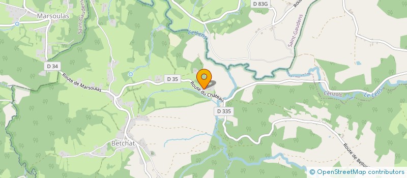 localisation de l'entreprise SCI LABORIO à CAZAVET
