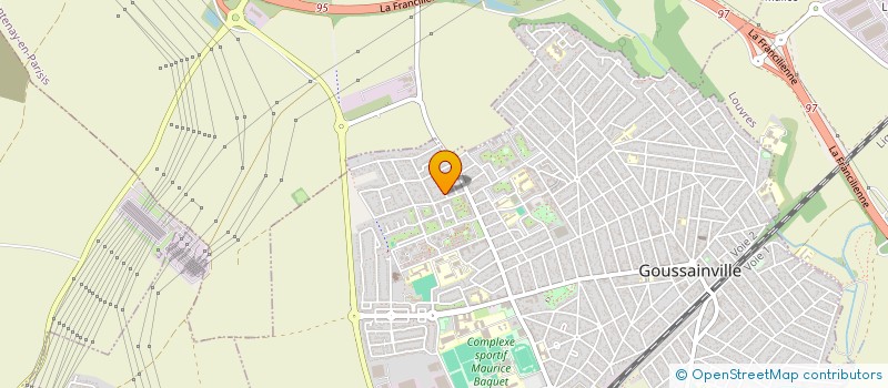 localisation de l'entreprise SCI LABOUE  GOUSSAINVILLE