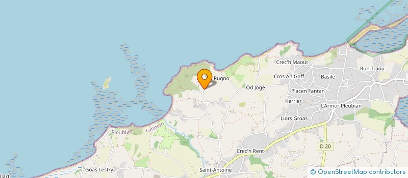 localisation de l'entreprise SCI LABOURDETTE 22  PLEUBIAN