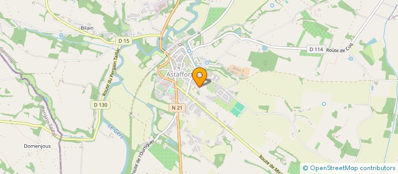 localisation de l'entreprise SCI LABOURDETTE  ASTAFFORT