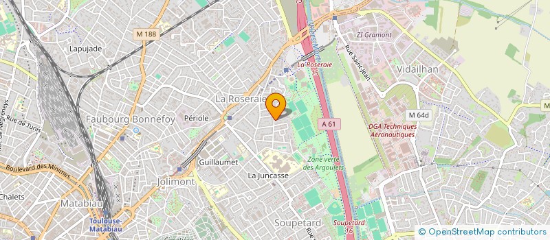 localisation de l'entreprise SCI LABOURDETTE à TOULOUSE