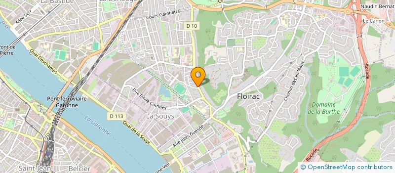 localisation de l'entreprise SCI LABOURDETTE PLA  FLOIRAC