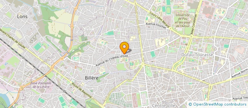 localisation de l'entreprise SCI LABOURIE  BILLERE