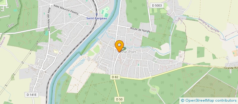 localisation de l'entreprise SCI LABRADOR  SEINE-PORT