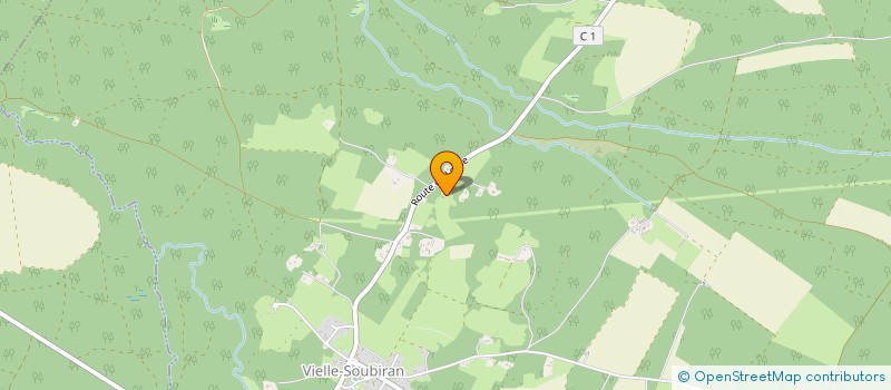 localisation de l'entreprise SCI LABREZE  VIELLE-SOUBIRAN