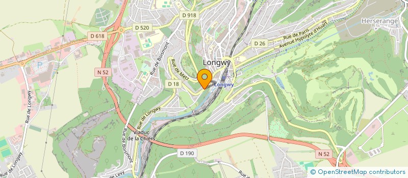 localisation de l'entreprise SCI LABRO à LONGWY