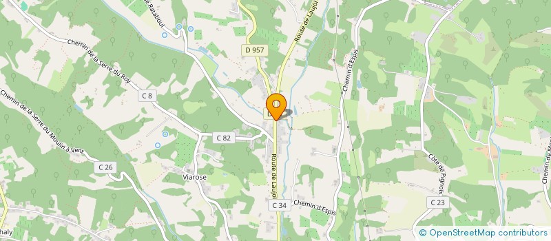 localisation de l'entreprise SCI LABRO  MOISSAC