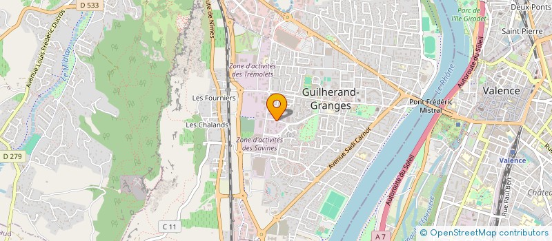 localisation de l'entreprise SCI LABROSSE DU CREPON à GUILHERAND-GRANGES
