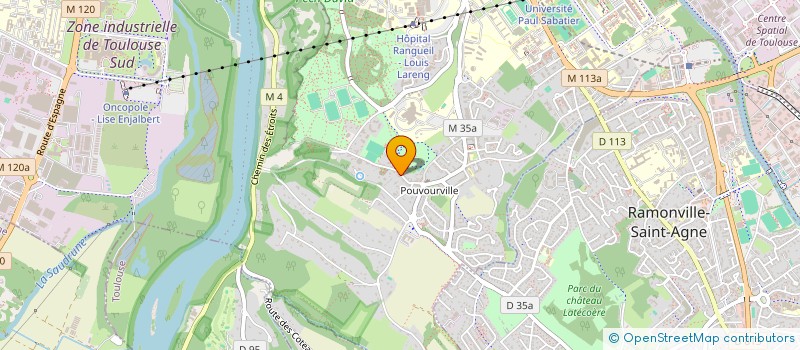 localisation de l'entreprise SCI LABROUSSE MESPLE  LABASTIDE-SAINT-PIERRE