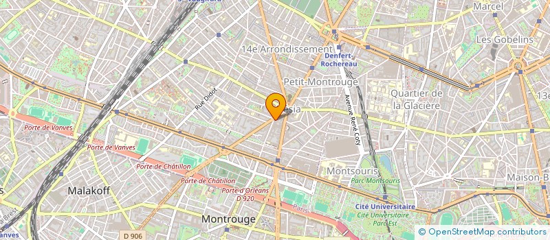 localisation de l'entreprise SCI LABROUSTE 71  PARIS