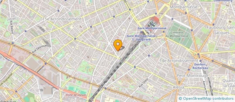 localisation de l'entreprise SCI LABROUSTE-CASTAGNARY  PARIS