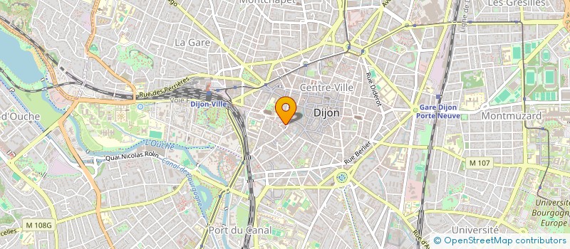 localisation de l'entreprise SCI LABRUYERE à DIJON