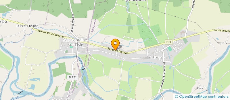 localisation de l'entreprise SCI LABURTHE ASSOCIES  LE PIZOU