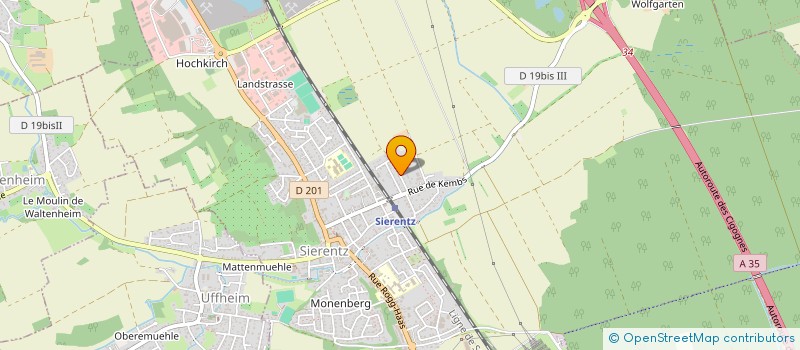 localisation de l'entreprise SCI LAC  GEISPITZEN