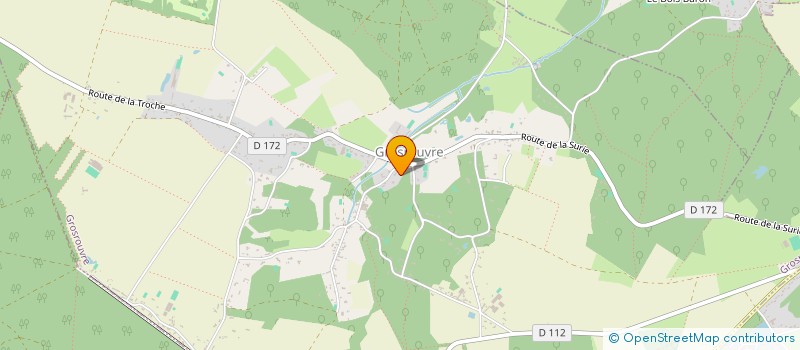 localisation de l'entreprise SCI LAC  GROSROUVRE