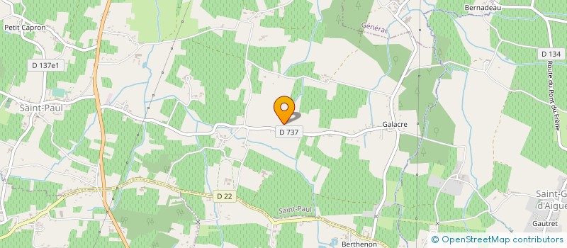 localisation de l'entreprise SCI LACA  CARS