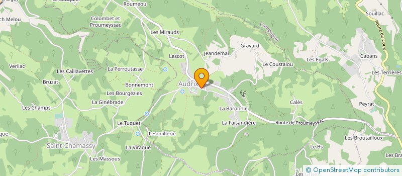 localisation de l'entreprise SCI LACA à SANILHAC